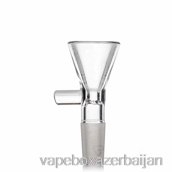 Vape Azerbaijan MJ Arsenal 10mm CACHE Funnel Bowl Slide Clear